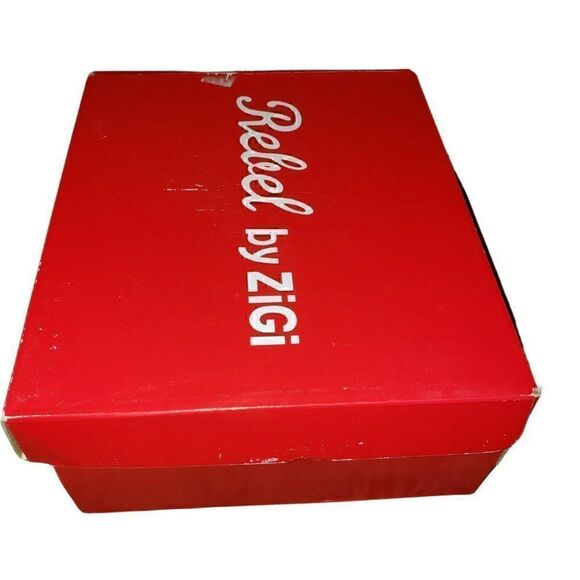 Rebel By Zigi Soho Taupe Wedge Booties Shoes 6.5‎ - Picture 6 of 7